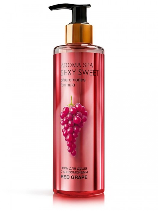 Гель для душа с феромонами и ароматом винограда Red Grape - 200 мл. -  - Магазин феромонов в Оренбурге
