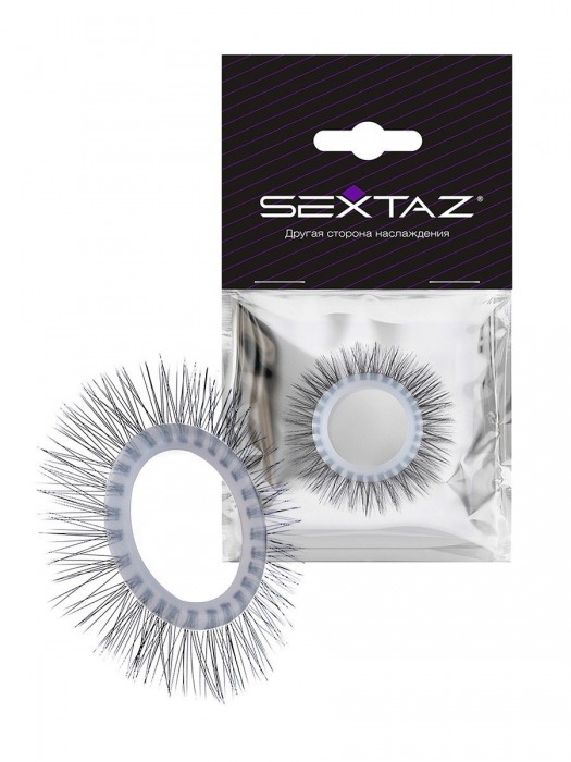 Круглое эрекционное кольцо с «ресничками» - Sextaz - в Оренбурге купить с доставкой