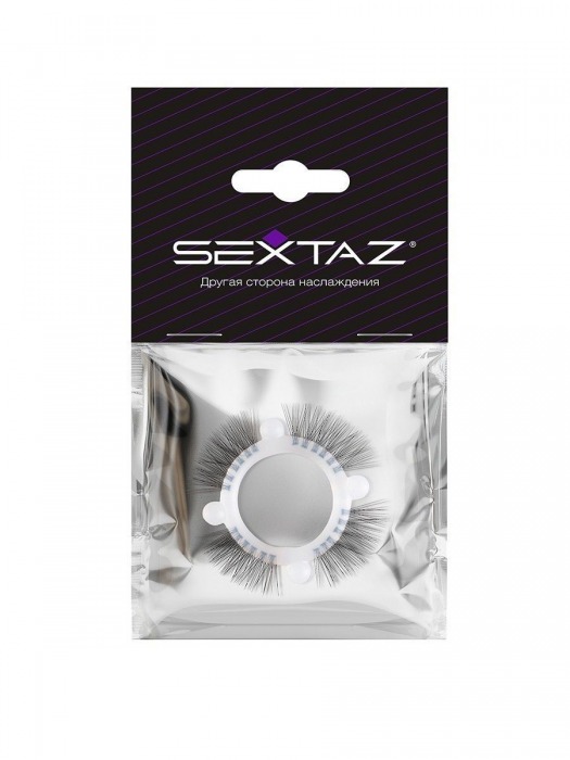 Эластичное кольцо с «ресничками» и 4 шариками - Sextaz - в Оренбурге купить с доставкой