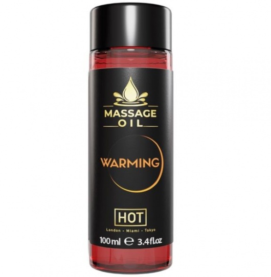 Массажное масло с согревающим эффектом Massage Oil Warming - 100 мл. - HOT - купить с доставкой в Оренбурге