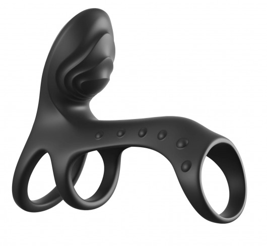 Черная насадка на пенис Ultimate Couples Cage Pro - Pipedream - в Оренбурге купить с доставкой