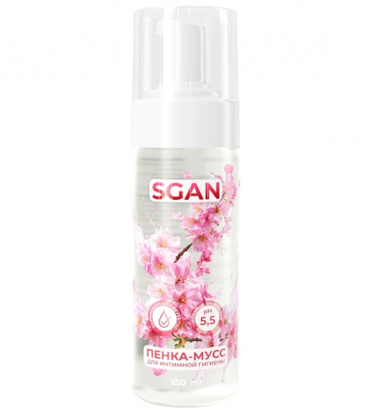 Пенка-мусс для интимной гигиены SGAN с пребиотиками - 150 мл. - SGAN - купить с доставкой в Оренбурге