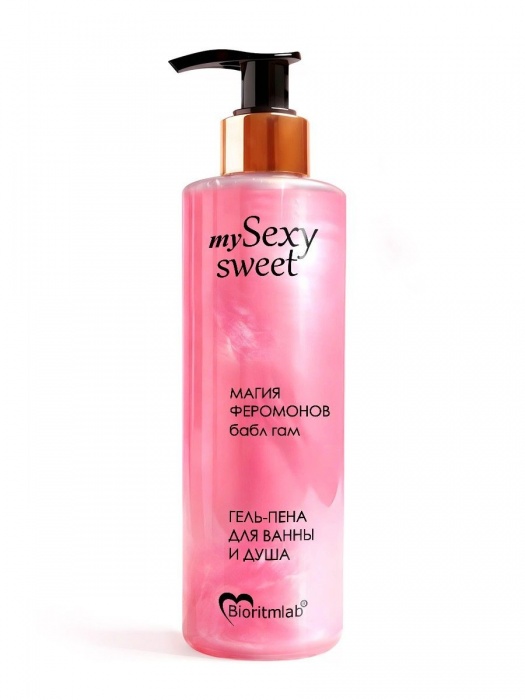 Гель-пена для ванны и душа Sexy Sweet с феромонами и ароматом бабл-гам - 200 мл. -  - Магазин феромонов в Оренбурге