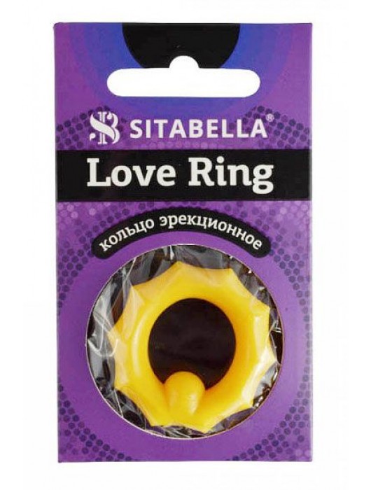 Цветное эрекционное кольцо Love Ring - Sitabella - в Оренбурге купить с доставкой