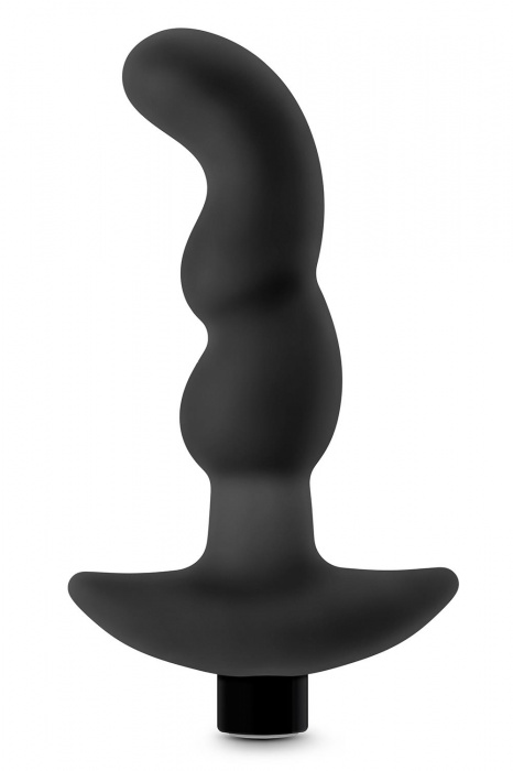 Черный вибромассажер простаты Prostate Massager 03 - 15,2 см. - Blush Novelties - в Оренбурге купить с доставкой