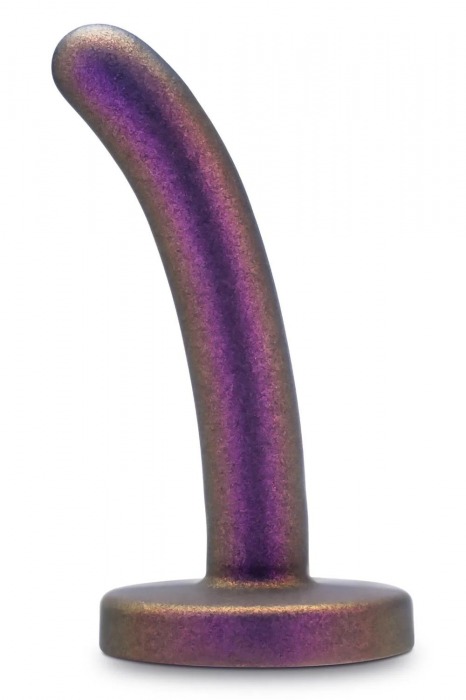 Фиолетовая насадка с гладкой поверхностью Surrender 4.75 Inch Beginner Pegging Dildo - 12 см. - Blush Novelties - купить с доставкой в Оренбурге