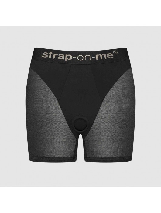 Трусики-шорты для фиксации насадок Strap-on-me Harness Lingerie Halo - size S - Strap-on-me - купить с доставкой в Оренбурге