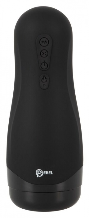 Черный вибромастурбатор с подогревом Masturbator with 3 Functions - Orion - в Оренбурге купить с доставкой