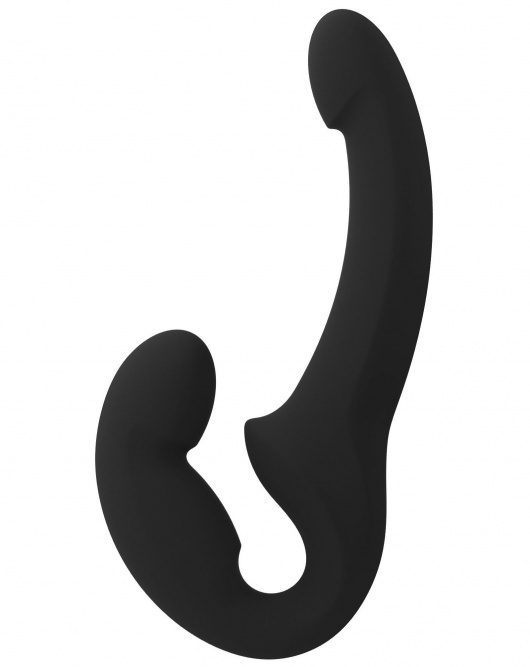 Черный безремневой страпон Share Lite - Fun Factory - купить с доставкой в Оренбурге