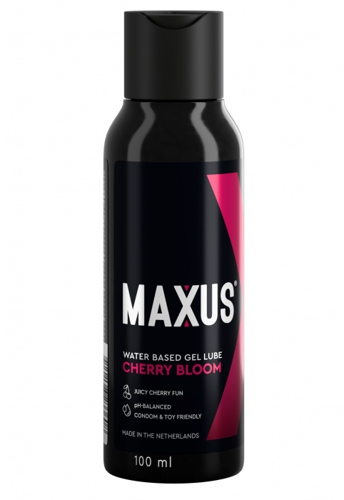 Лубрикант на водной основе MAXUS Cherry Bloom - 100 мл. - Maxus - купить с доставкой в Оренбурге