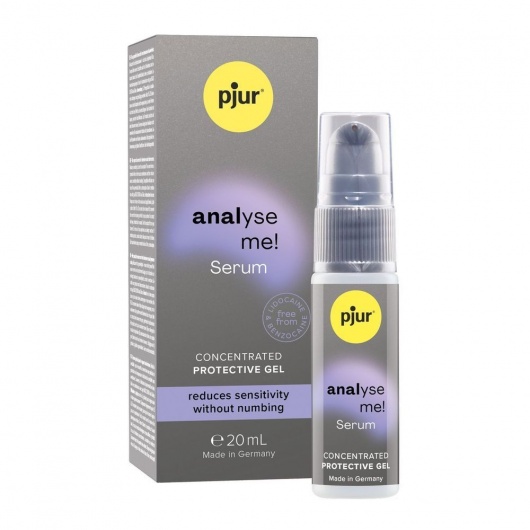 Расслабляющая анальная сыворотка pjur Analyse Me Serum - 20 мл. - Pjur - купить с доставкой в Оренбурге