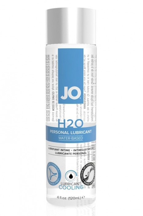 Охлаждающий лубрикант на водной основе JO Personal Lubricant H2O COOLING - 120 мл. - System JO - купить с доставкой в Оренбурге