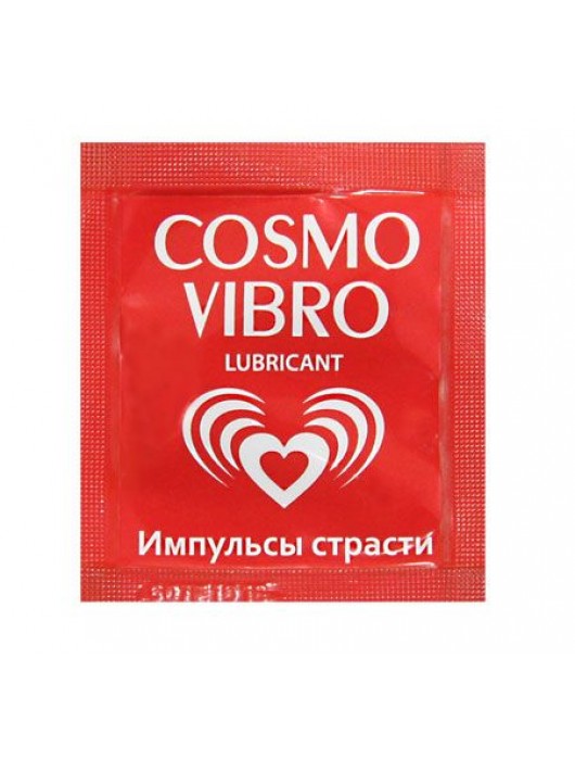 Пробник женского стимулирующего лубриканта на силиконовой основе Cosmo Vibro - 3 гр. - Биоритм - купить с доставкой в Оренбурге
