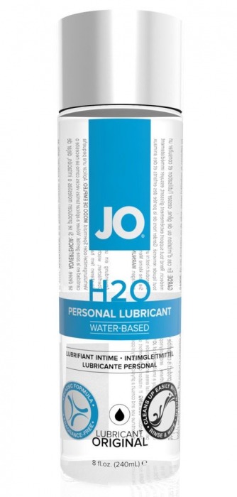 Нейтральный лубрикант на водной основе JO Personal Lubricant H2O - 240 мл. - System JO - купить с доставкой в Оренбурге