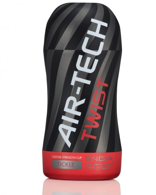 Мастурбатор с регулируемой плотностью обхвата Custom Strength CUP Twist Tickle - Tenga - в Оренбурге купить с доставкой