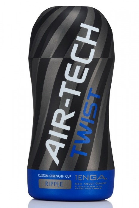 Мастурбатор с регулируемой плотностью обхвата Custom Strength CUP Twist Ripple - Tenga - в Оренбурге купить с доставкой