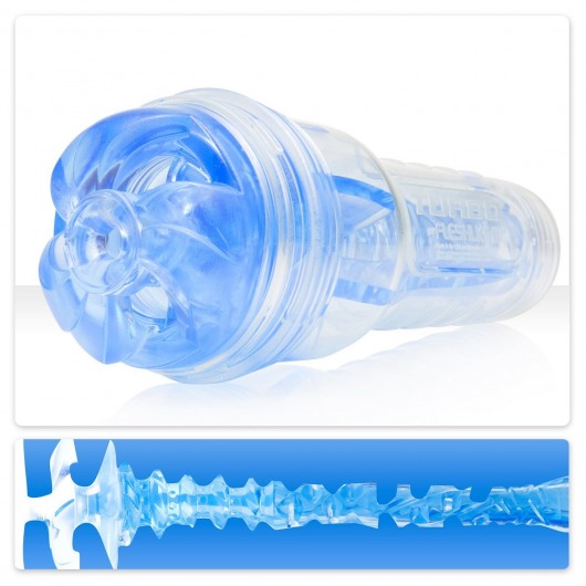 Мастурбатор Fleshlight Turbo - Trust Blue Ice - Fleshlight - в Оренбурге купить с доставкой