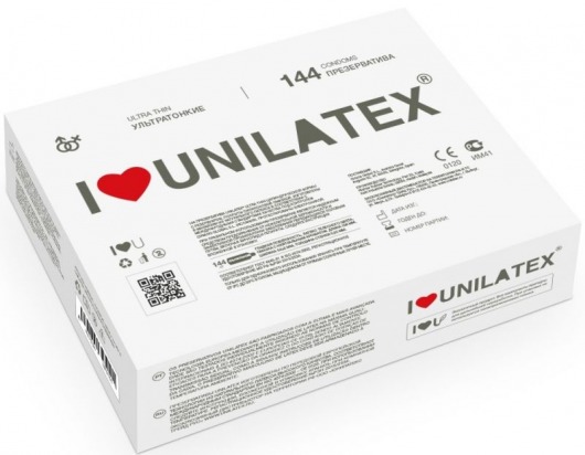 Ультратонкие презервативы Unilatex Ultra Thin - 144 шт. - Unilatex - купить с доставкой в Оренбурге