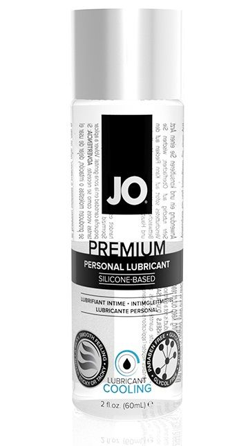 Охлаждающий лубрикант на силиконовой основе JO Personal Premium Lubricant Cooling - 60 мл. - System JO - купить с доставкой в Оренбурге