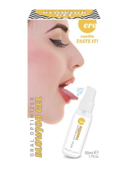 Увлажняющий гель для орального секса с ароматом ванили - 50 мл. - Ero - купить с доставкой в Оренбурге