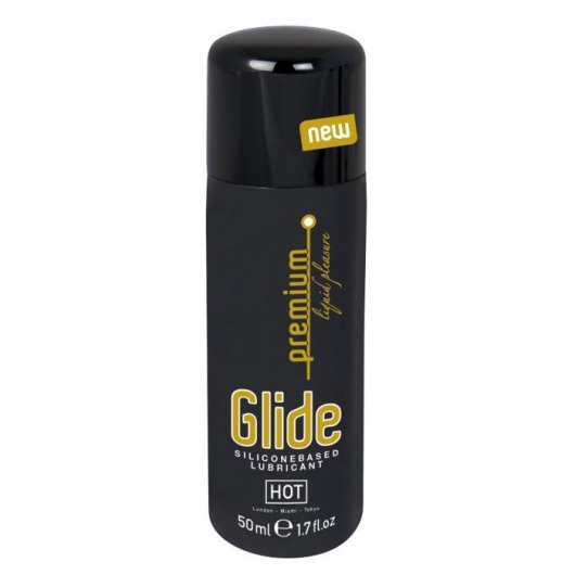 Интимный гель на силиконовой основе Premium Glide - 50 мл. - HOT - купить с доставкой в Оренбурге