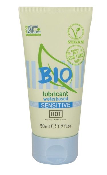 Органический лубрикант для чувствительной кожи Bio Sensitive - 50 мл. - HOT - купить с доставкой в Оренбурге