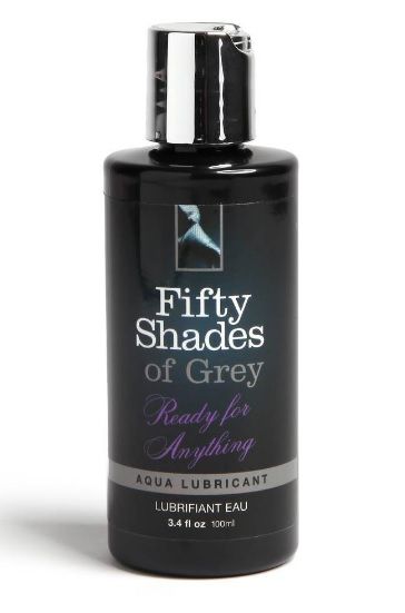 Лубрикант на водной основе Ready for Anything Aqua Lubricant - 100 мл. - Fifty Shades of Grey - купить с доставкой в Оренбурге