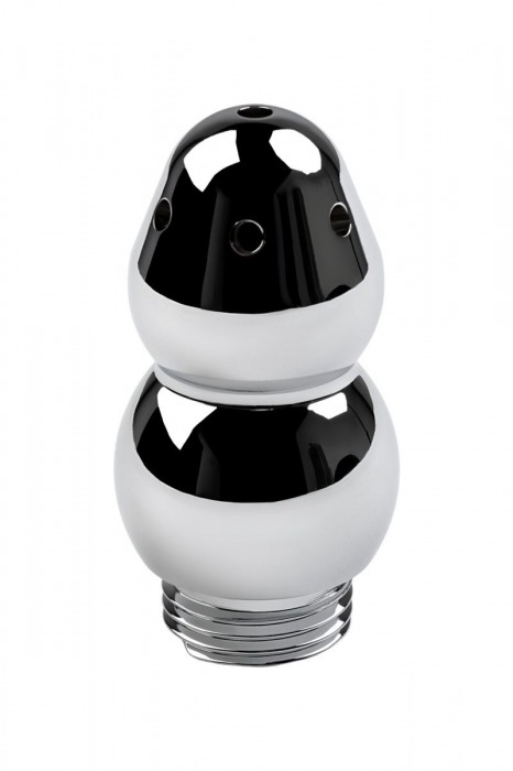 Металлический анальный душ с тремя насадками - ToyFa - купить с доставкой в Оренбурге