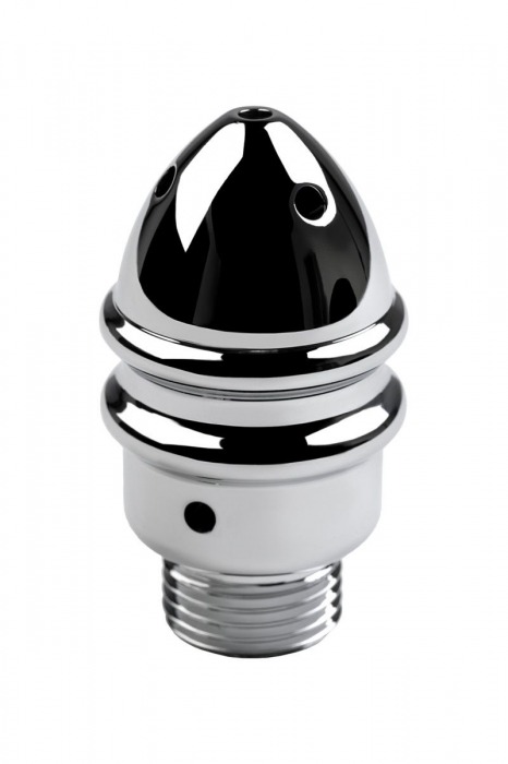 Металлический анальный душ с тремя насадками - ToyFa - купить с доставкой в Оренбурге