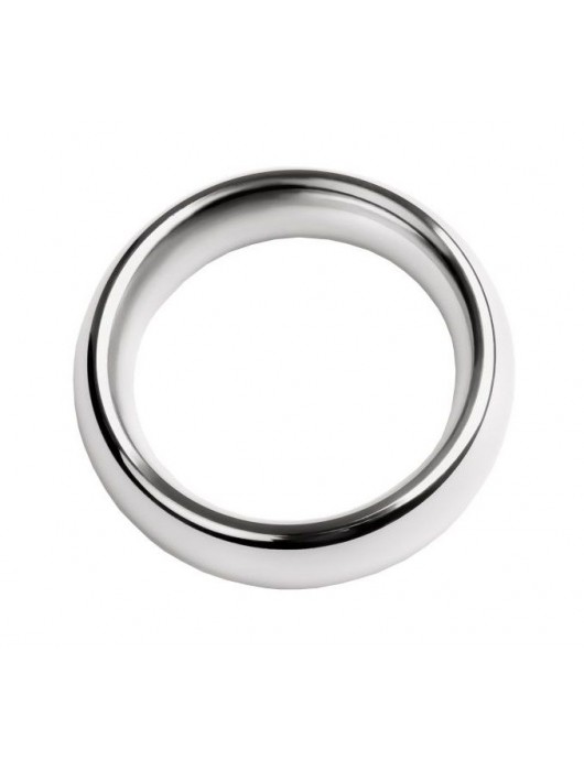 Металлическое эрекционное кольцо размера L - ToyFa - в Оренбурге купить с доставкой