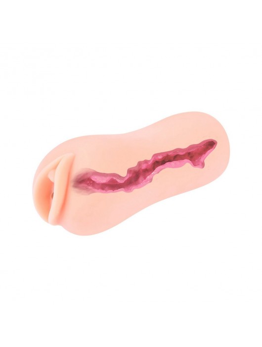 Мастурбатор-вагина Sanda с рельефным тоннелем - KOKOS - в Оренбурге купить с доставкой