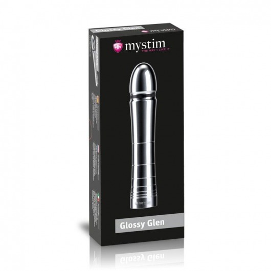 Фаллоимитатор для электростимуляции Glossy Glen Dildo - 14 см. - MyStim - купить с доставкой в Оренбурге