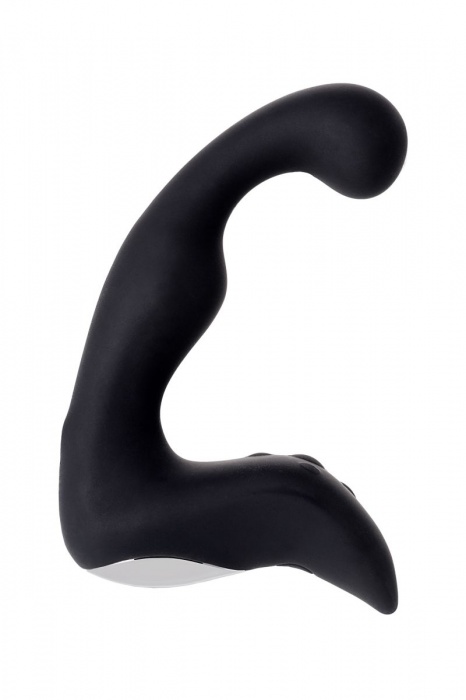 Чёрный изогнутый вибростимулятор простаты Erotist - Erotist Adult Toys - в Оренбурге купить с доставкой
