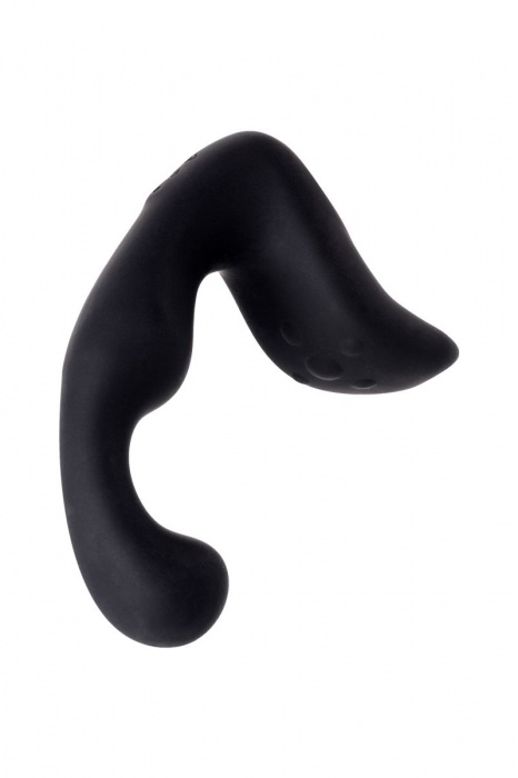 Чёрный изогнутый вибростимулятор простаты Erotist - Erotist Adult Toys - в Оренбурге купить с доставкой