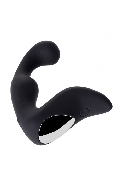 Чёрный изогнутый вибростимулятор простаты Erotist - Erotist Adult Toys - в Оренбурге купить с доставкой