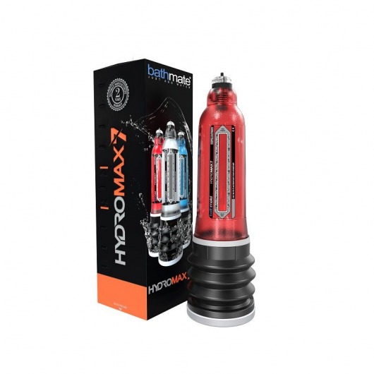 Красная гидропомпа HydroMAX7 - Bathmate - в Оренбурге купить с доставкой