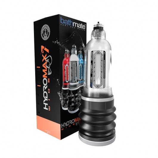 Прозрачная гидропомпа HydroMAX7 Wide Boy - Bathmate - в Оренбурге купить с доставкой