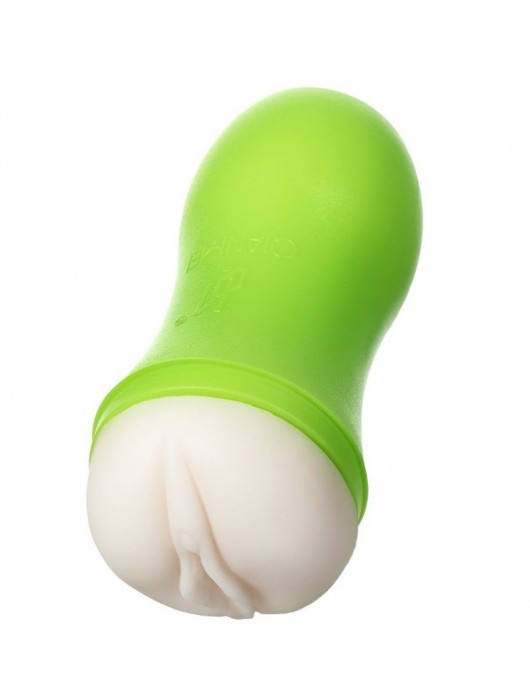 Мастурбатор-вагина A-Toys в зеленой колбе - A-toys - в Оренбурге купить с доставкой