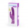 Лиловый вибратор-кролик Curve Rechargeable Rabbit Vibrator - 25,4 см. - Happy Rabbit купить в Оренбурге с доставкой в Orgasmix.ru Лиловый вибратор-кролик Curve Rechargeable Rabbit Vibrator - 25,4 см. - Happy Rabbit