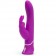 Лиловый вибратор-кролик Curve Rechargeable Rabbit Vibrator - 25,4 см. - Happy Rabbit купить в Оренбурге с доставкой в Orgasmix.ru Лиловый вибратор-кролик Curve Rechargeable Rabbit Vibrator - 25,4 см. - Happy Rabbit