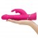 Розовый вибратор Thrusting Realistic Rechargeable Rabbit Vibrator с имитацией толчков - 22,8 см. - Happy Rabbit купить в Оренбурге с доставкой в Orgasmix.ru Розовый вибратор Thrusting Realistic Rechargeable Rabbit Vibrator с имитацией толчков - 22,8 см. - Happy Rabbit