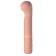 Бежевый мини-вибратор Rocky’s Fairy Mallet - 14,7 см. - Lola Games купить в Оренбурге с доставкой в Orgasmix.ru Бежевый мини-вибратор Rocky’s Fairy Mallet - 14,7 см. - Lola Games