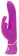 Лиловый вибратор Curve Thrusting Rechargeable Rabbit Vibrator - 24,1 см. - Happy Rabbit купить в Оренбурге с доставкой в Orgasmix.ru Лиловый вибратор Curve Thrusting Rechargeable Rabbit Vibrator - 24,1 см. - Happy Rabbit
