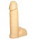 Пустотелый фаллоимитатор телесного цвета - 16,7 см. - Джага-Джага купить с доставкой в интернет-магазине Orgasmix в Оренбурге Пустотелый фаллоимитатор телесного цвета - 16,7 см. - Джага-Джага