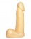 Пустотелый фаллоимитатор телесного цвета - 16,7 см. - Джага-Джага купить с доставкой в интернет-магазине Orgasmix в Оренбурге Пустотелый фаллоимитатор телесного цвета - 16,7 см. - Джага-Джага