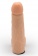 Фаллоимитатор телесного цвета на трусиках с плугом - 16,5 см. - LOVETOY (А-Полимер) - купить с доставкой в Оренбурге
