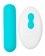Голубая вибропуля Tnim с пультом ДУ - A-toys купить в Оренбурге с доставкой в Orgasmix.ru Голубая вибропуля Tnim с пультом ДУ - A-toys