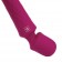 Бордовый вибромассажер Luna - 21,4 см. - HOT planet в Оренбурге Бордовый вибромассажер Luna - 21,4 см. - HOT planet