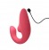 Розовый вибромассажер для двойной стимуляции Womanizer Blend - Womanizer купить в Оренбурге с доставкой в Orgasmix.ru Розовый вибромассажер для двойной стимуляции Womanizer Blend - Womanizer