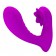 Лиловый вибратор Nadal для двойной стимуляции - Baile купить в Оренбурге с доставкой в Orgasmix.ru Лиловый вибратор Nadal для двойной стимуляции - Baile